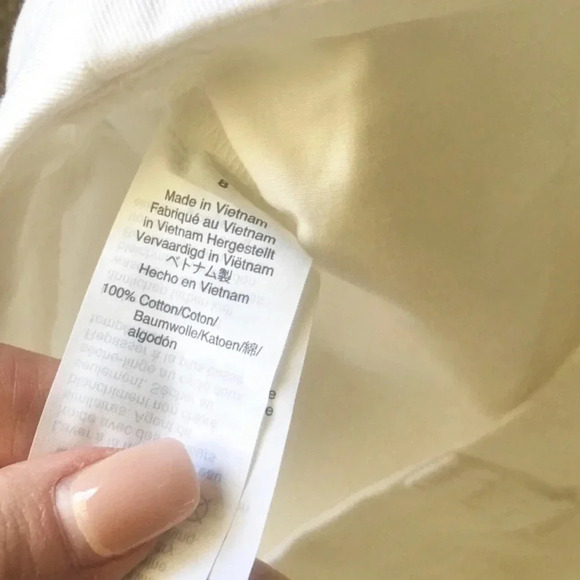 NWT J.Crew Factory White 3.5" Chino Shorts - Picture 4 of 5